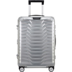 Samsonite Proxis 150050-1004 Βαλίτσα Καμπίνας 55x40x23cm με 4 Ρόδες Ασημί
