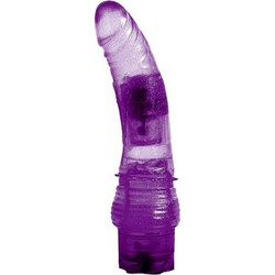 NMC Path Finder Jelly Vibrator Ρεαλιστικός Δονητής Δονητής Jelly 15.2cm Μωβ