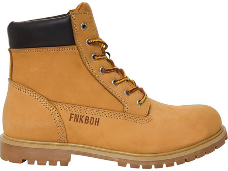 Funky Buddha Ανδρικά Αρβυλάκια Δερμάτινα Ταμπά FBM012-023-08