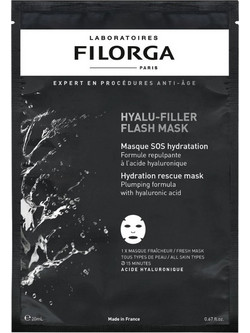Filorga Hyalu-Filler Flash Sheet Μάσκα Προσώπου για Ενυδάτωση 20ml