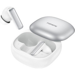 Foneng BL166 Ακουστικά Bluetooth In Ear Silver