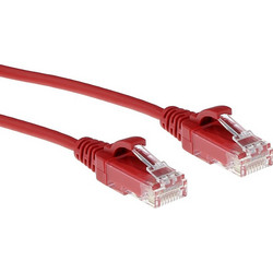 ACT U/UTP Cat.6 Καλώδιο Δικτύου Ethernet 5m Red DC9505