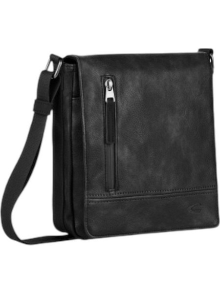 Camel Active Ανδρική Τσάντα Ώμου / Χιαστί Μαύρη 413-602-60