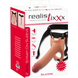 You2Toys Realistixxx Harness Strap On με Dildo 19.5cm Flesh