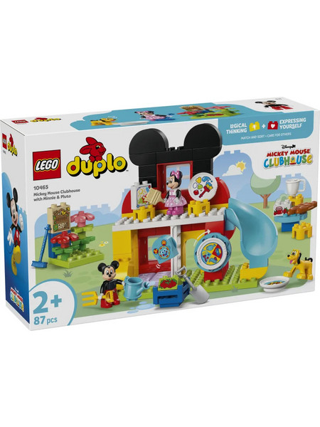 Lego Duplo Mickey Mouse Clubhouse with Minnie & Pluto για 2+ Ετών 10465