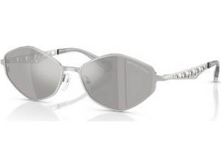 Michael Kors MK1181 18936G Γυναικεία Γυαλιά Ηλίου Πολυγωνικά Μεταλλικά Ασημί με Aσημί Φακό