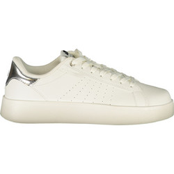 Ellesse Γυναικεία Sneakers Λευκά Ασημί AMERICANOS022LEPLEP-BI163WHI