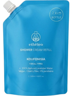 Etheleo Koufonisia Κρεμώδες Αφρόλουτρο Refill 500ml
