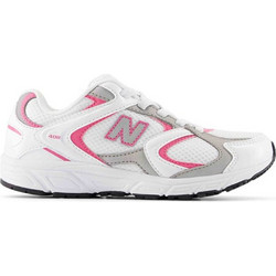 New Balance 408 Παιδικά Sneakers Λευκά Φούξια Γκρι P40826U