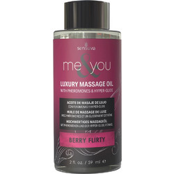 Sensuva Μe & You Berry Flirty Massage Oil 59ml