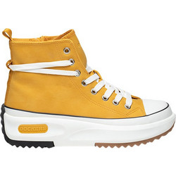 Dockers Γυναικεία Sneakers Flatforms Μποτάκια Κίτρινα 51IV201-810960