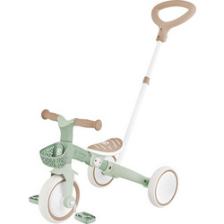 Globber Learning Trike 3 In 1 Plus Eco Τρίκυκλο Ποδήλατο Χειρολαβή Πράσινο Mint