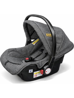 Beboulino Tortoni Κάθισμα Αυτοκινήτου i-Size 0-13kg Grey
