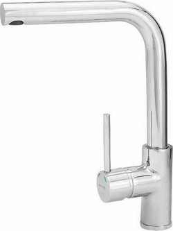 Viospiral Modea 00-2080 Μπαταρία Κουζίνας Πάγκου Διπλής Παροχής Ανάμεικτη Inox