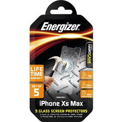 Energizer Hard Case Professional 9H Tempered Glass 5-pack (iPhone XS Max)