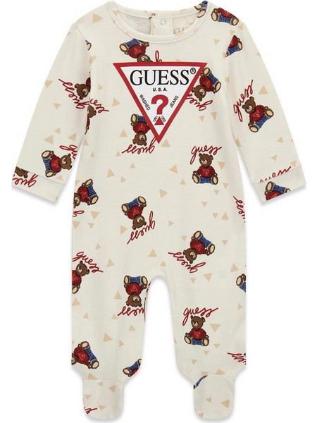 Guess Φορμάκι Μακρυμάνικo Μπεζ H6RW00KA6W4-FM6A