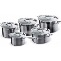 Le Creuset Σετ Μαγειρικά Σκεύη από Ανοξείδωτο Ατσάλι 5τμχ 96209400001000