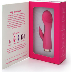 Skins Minis Bijou Bunny VIbrator Δονητής Rabbit Ροζ