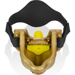 Oxballs Urinal Gag Φίμωτρο Μαύρο Χρύσο