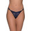 Milena By Paris Γυναικείο Sexy String με Δαντέλα Navy Μπλε 7742