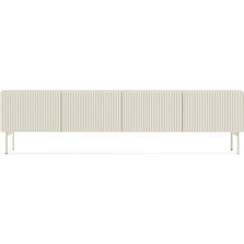 LH-homefurniture Έπιπλο Τηλεόρασης Μοριοσανίδα Μπεζ Μ195xΠ51xΥ39cm LMUTIBTVKZ