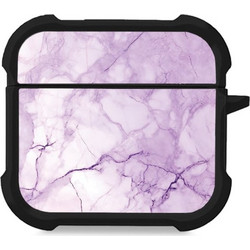 Sonique Marble Series Θήκη Σιλικόνης για Apple AirPods 4 Βιολετί
