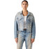 Levi's Γυναικείο Μπουφάν Τζιν Κοντό Γαλάζιο A9155-0022
