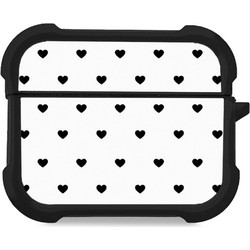 Sonique Heart Series Θήκη Σιλικόνης για Apple AirPods Pro 1 / 2 Λευκή