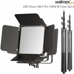 Walimex Pro Led Niova 100-F Bi Color Set2 100W