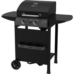 Bormann Forge Element 2 Φορητή Ψησταριά Υγραερίου με 2 Εστίες 6kW Επιφάνειας 48x42cm BBQ6020