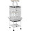 PawHut Κλουβί Πτηνών 62.5x62.5x156cm D10-068V00WT