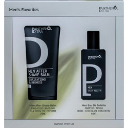 Medisei Panthenol Extra Men's Favorites Eau de Toilette 50ml + After Shave Balm 75ml