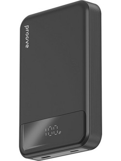 Proove Wireless Power Bank 10000mAh 20W με Θύρα USB-C Quick Charge 4.0+ & Power Delivery Black