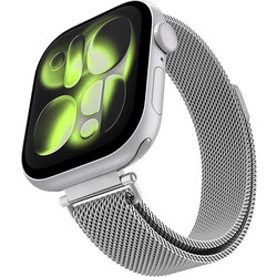 Spigen WBM4 Λουράκι Μεταλλικό Silver (Apple Watch 40 / 41 / 42mm)