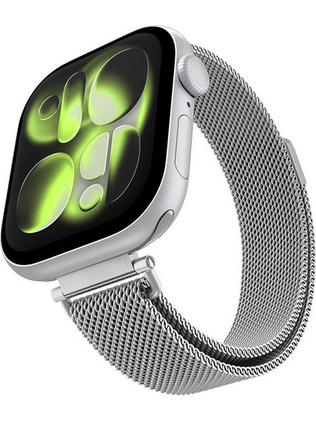Spigen WBM4 Λουράκι Μεταλλικό Silver (Apple Watch 40 / 41 / 42mm)