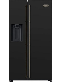 Lofra GFRNM917 Retro Ψυγείο Ντουλάπα 634lt Full No Frost Υ178xΠ91.2xΒ77.2cm Bronze/Μαύρο