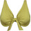 Rock Club Bikini Top Τριγωνάκι Χακί BP-2431-336