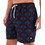 Hurley Ανδρικό Μαγιό Σορτς με Σχέδια Μαύρο MBEU00014-010