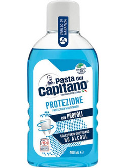 Pasta Del Capitano Protection Στοματικό Διάλυμα για Προστασία Ούλων 400ml