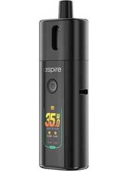 Aspire Fluffi Pro Midnight Black Ηλεκτρονικό Τσιγάρο Pod Kit 3.5ml με Ενσωματωμένη Μπαταρία