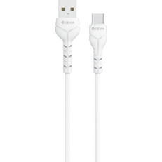 Devia EC305 USB-A to USB-C 10.5W 1m White