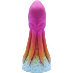 Kiotos Monstar Dildo Beast 54 Dildo με Βεντούζα 29cm Πολύχρωμο