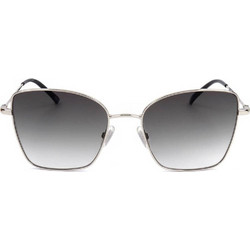 Safilo Linea/T 16/S 84J Γυναικεία Γυαλιά Ηλίου Πεταλούδα Μεταλλικά Ασημί με Γκρι Φακό