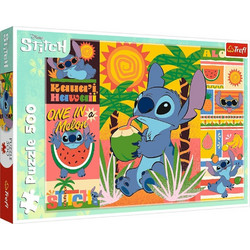 Puzzle Trefl Disney Stich Summer 500 Κομμάτια