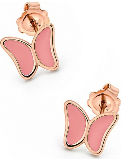 Very Gavello Butterfly Γυναικεία Σκουλαρίκια Καρφωτά από Xρυσό 9K VOPBT-XX-R3