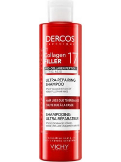 Vichy Dercos Collagen 17 Filler Σαμπουάν κατά της Τριχόπτωσης 200ml