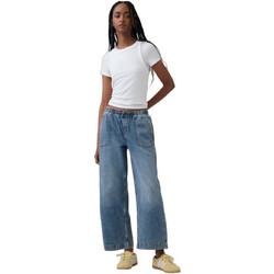 Gap '90s Γυναικείο Τζιν Παντελόνι Relaxed Εφαρμογή Μπλε 895145000