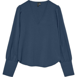 Vero Moda Γυναικείο Χειμερινό Top Πετρόλ 10338288