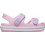 Crocs Παιδικά Παπούτσια Θαλάσσης για Κορίτσι Ανατομικά Ροζ 211055-6QQ