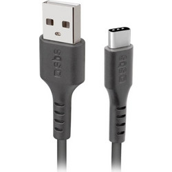 SBS CABLETC220K USB-A to USB-C 2m Black